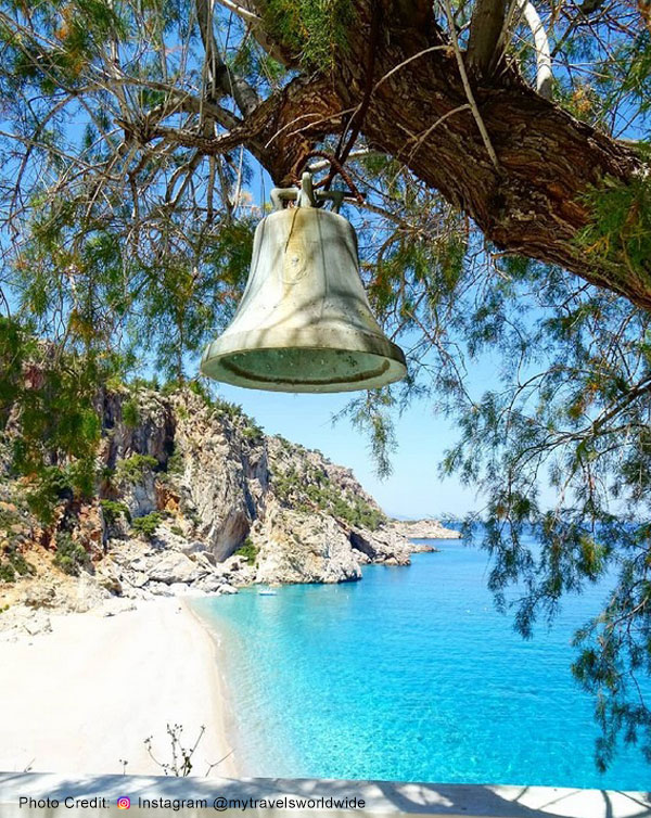 Best 15 Greece Beaches - Kyra Panagia Beach Karpathos Island