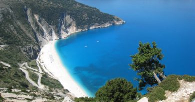 Myrtos Beach Kefalonia Island Greece