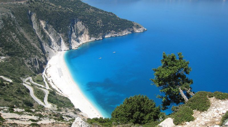 Myrtos Beach Kefalonia Island Greece